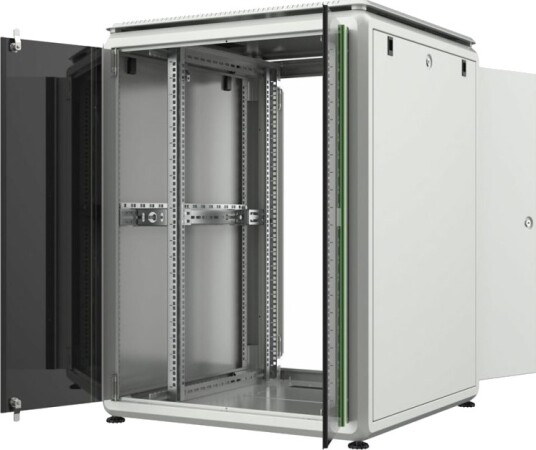 Lanview By Logon Data Line Rack Skap 800 X 800 Mm Data Line Free-Standing Hvit 20U 19"