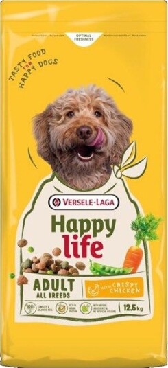 Versele-Laga Versele Laga Happylife Tørrfôr Med For Voksne Hunder Kylling 12.5 kg Versele-Laga Versele Laga Happylife Tørrfôr Med For Voksne Hunder Kylling 12.5 kg