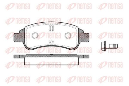 Bremseklosser REMSA 0840.30 Bremseklosser REMSA 0840.30