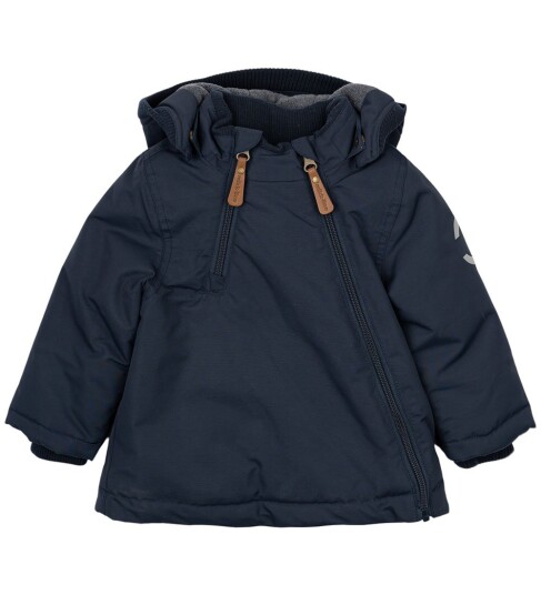 mikk-line Nylon Baby Jacket Solid Navy 80