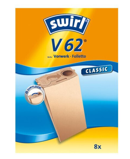 Swirl V 62 - Pose - For Støvsuger En Pakke 8