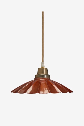 PR Home Liten pendel Ester 24 cm Rød PR Home Liten pendel Ester 24 cm Rød