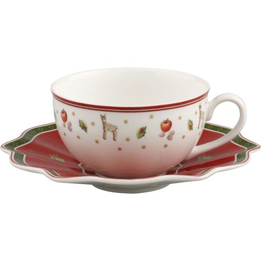 Villeroy & Boch Toy"s Delight Kaffekopp / Tekopp med Serveringsfat 30 cl Villeroy & Boch Toy"s Delight Kaffekopp / Tekopp med Serveringsfat 30 cl