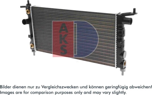 AKS DASIS 151610N Radiator motorkjøling