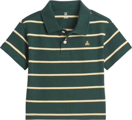 GAP Baby & Toddler Boxy Polo Shirt DEEP HUNTER 505 110