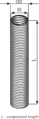 Korrugert rør eksosanlegg DINEX 94141 Korrugert rør eksosanlegg DINEX 94141