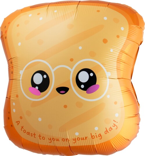 Folat Folieballong Toast Kawaii 27695