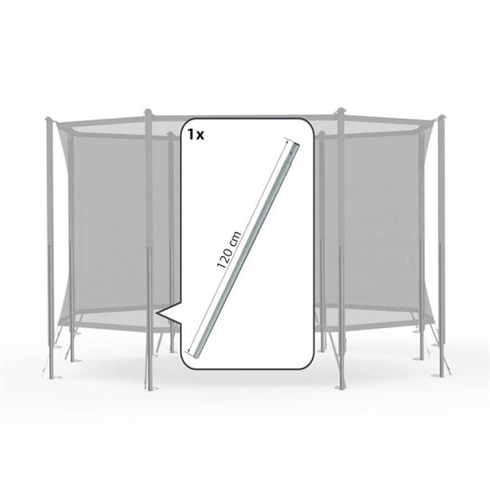 BERG Toys Comfort - Lower Tube 120cm Nedre Stolpe .00/.01-Versjon