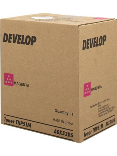 DEVELOP TNP51M - Laser toner Rød
