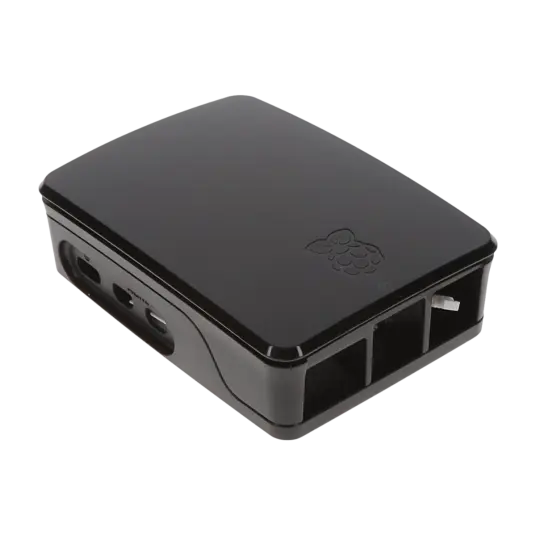 Raspberry Pi 5 kabinett svart Raspberry Pi 5 kabinett svart