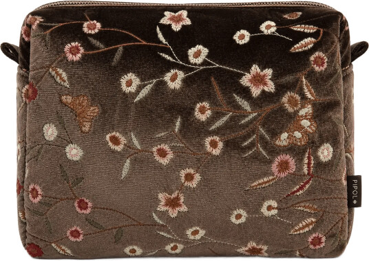 Pipol"s Bazaar Garden Velvet Big Cosmetic Brown Brown ONE SIZE