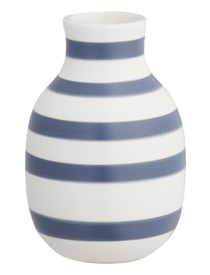 Kähler Omaggio Vase Blue Kähler BLUE H12.5CM