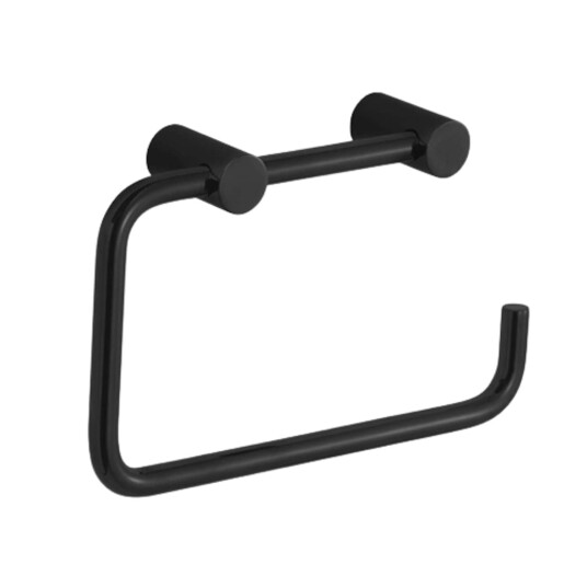 Pressalit toilet paper holder matte black