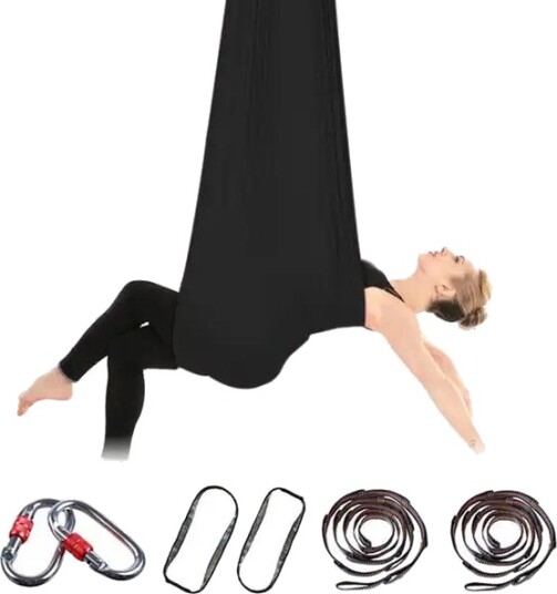 Yoga Hammock 400x280cm Svart
