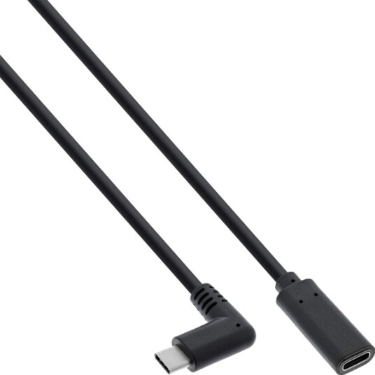Inline 35786 0,5 M Usb C Usb C Usb 3.2 Gen 2 3.1 Gen 2 10 Gbit/Sek Svart