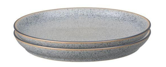Denby - Studio Grey Coupe tallerken 26 cm 4 stk Denby - Studio Grey Coupe tallerken 26 cm 4 stk