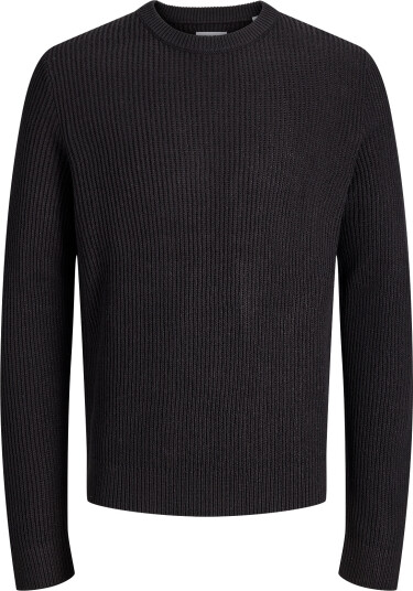 Jack & Jones Jjpannel Knit Crew Neck Aw26 Jnr Black 176