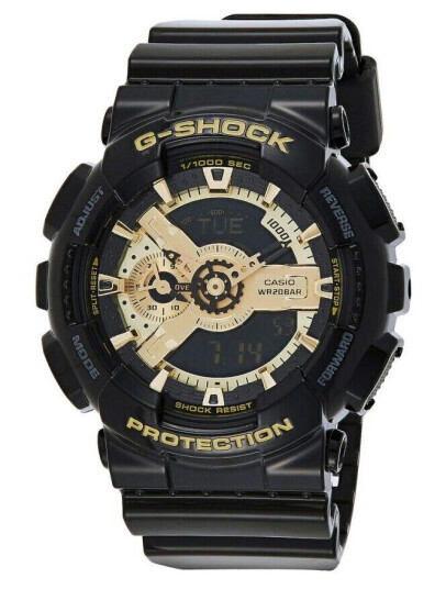 Casio G-Shock Ga-110gb-1aer Svart Gull Grå Casio G-Shock Ga-110gb-1aer Svart Gull Grå