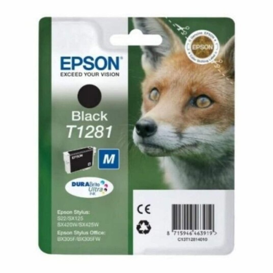 Epson Originale Blekkpatroner Epson C13t12814022 Svart