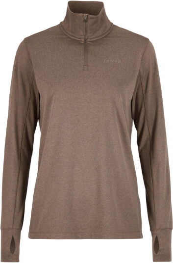 Craft Women"s Flow Half Zip Longsleeve Plum Taupe/melange XS Craft Women"s Flow Half Zip Longsleeve Plum Taupe/melange XS