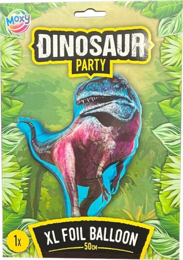 Creative Craft Group Moxy XL Folieballong Dinosaur Party 50 cm Dinosaur 132791