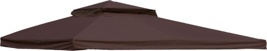 Roof Cover for Gazebo HOME4YOU Brun