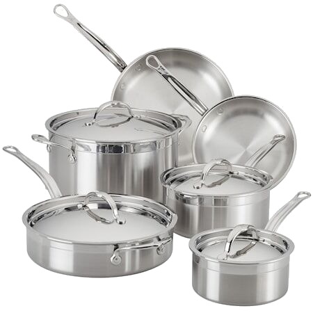 Hestan Probond Rustfritt stål 10-deler sett