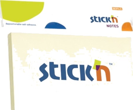 Notesblok 76X127 100 Blad Gul Forhandlerpakke 12 Stk.