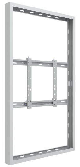 Multibrackets M Pro Series - Medium - innhegning - for digitalsignerings-LCD-panel - hvit