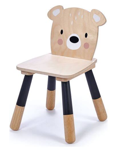 Tender Leaf Children"s Furniture Bear Chair Multi/patterned ONE SIZE Tender Leaf Children"s Furniture Bear Chair Multi/patterned ONE SIZE