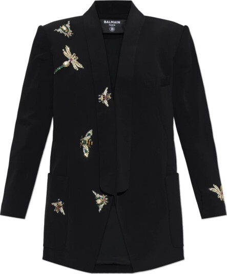 Balmain Dame Jakker Svart L, Balmain Dame Jakker Svart L,