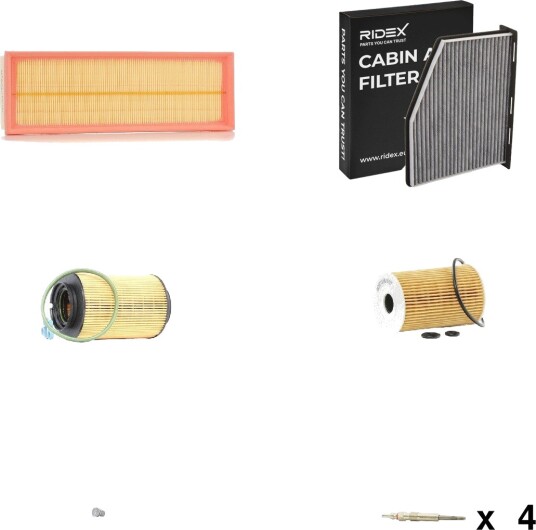 Servicepakke RIDEX 4682P10943