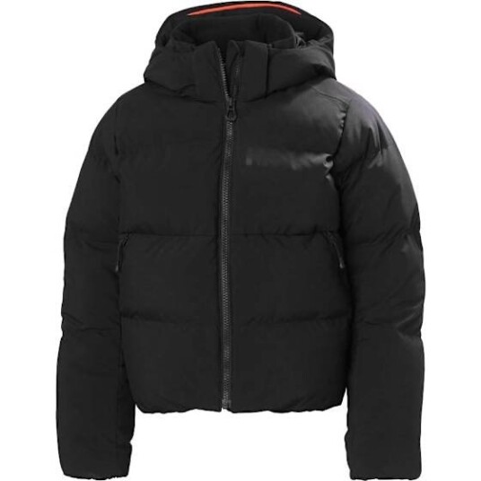 Helly Hansen Skijakke JR Nora Short Puffy Jacket Svart Helly Hansen Skijakke JR Nora Short Puffy Jacket Svart