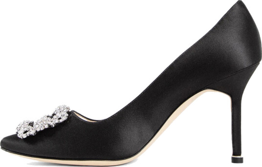Manolo Blahnik Dame Sko Svart 37 1/2 EU,