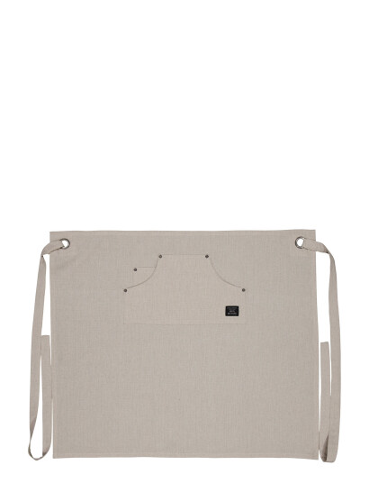 Noble House Waist Apron Ronja Recycled - Beige - 65X75CM Noble House Waist Apron Ronja Recycled - Beige - 65X75CM