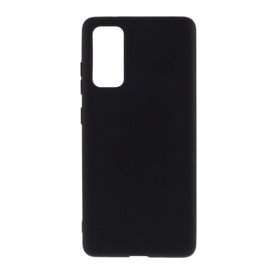 INCOVER Samsung Galaxy S20 FE / S20 FE (5G) Mat Fleksibel Deksel - Svart