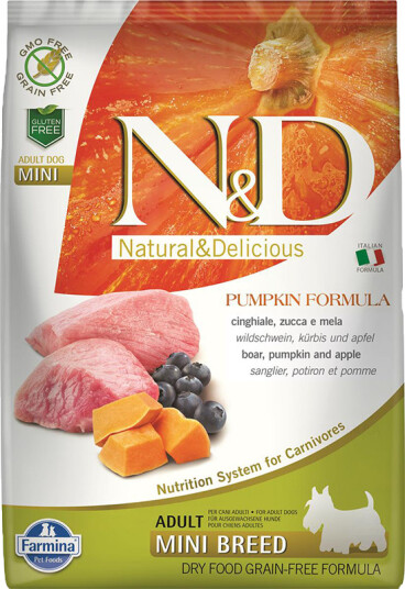 Farmina N&D Prime Wild Boar & Apple Adult Mini 7 kg