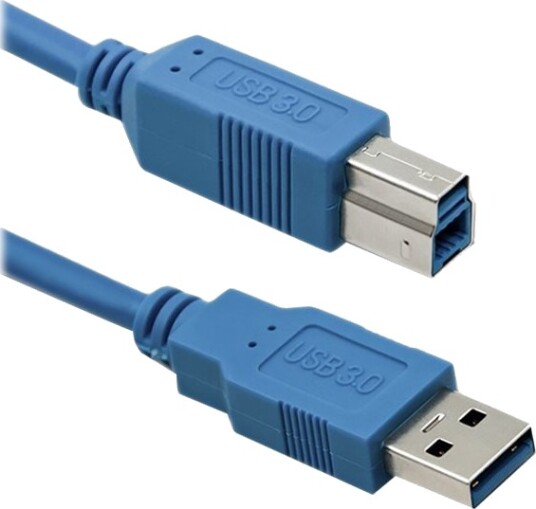 Qoltec   Usb Kabel   Usb Type A Hann Til Usb Type B Hann   Usb 3.0   1 M