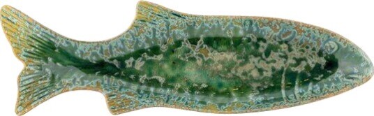 Creative Collection - Hadden serveringsfat 42x3,5x13 cm grønn