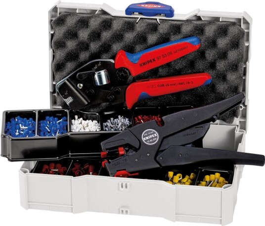 Knipex Ändhylssats 979016 Med Verktyg 1252 Delar Knipex Ändhylssats 979016 Med Verktyg 1252 Delar
