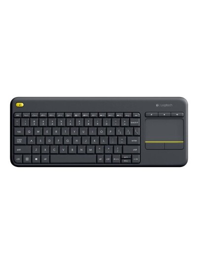 Logitech Wireless Touch Keyboard K400 Plus - Tastatur - Svart
