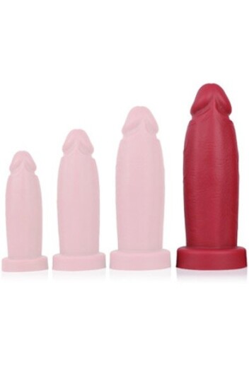 Larry Silicone Dildo Red 28,5 cm