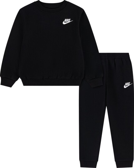 Nike Joggedress - Black/White - Nike - 4 år (104) - Joggedress Hvit Svart