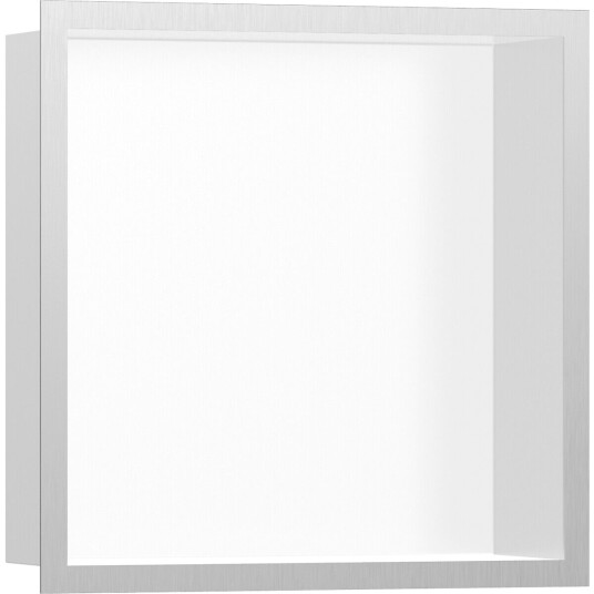 Hansgrohe XtraStoris Individual Nisje 30x30x10 cm Børstet Rustfritt Stål