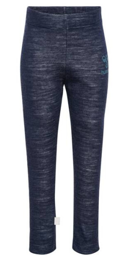 Hummel Wolly Ulleggings Til Barn, Black Iris Hummel Wolly Ulleggings Til Barn, Black Iris