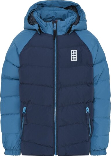 LEGO® Wear Polstret Jakke LWJipe 704 Dusty Blue LEGO® Wear 1 år (80) Dunjakke Blå