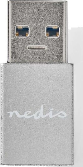 Nedis USB-A til USB-C Adapter, 5Gbps - Sølv