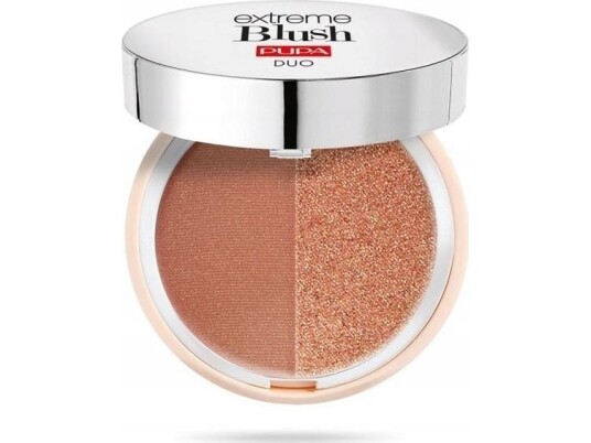 Pupa Extreme Blush Duo 120 Radiant Caramel Glow Spice 4G Pupa Extreme Blush Duo 120 Radiant Caramel Glow Spice 4G