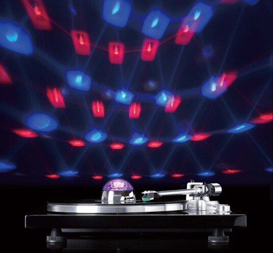 Lenco TTA 080SI Platespiller vekt med Disco LED lys 250g Sølv Lenco TTA 080SI Platespiller vekt med Disco LED lys 250g Sølv