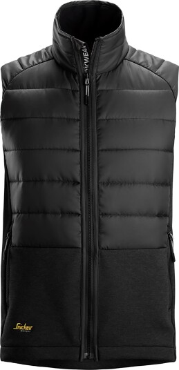 Snickers Workwear 4902-0404 FlexiWork Vest Svart, Klær